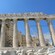 The outside of the Acropolis in Athens, Greece